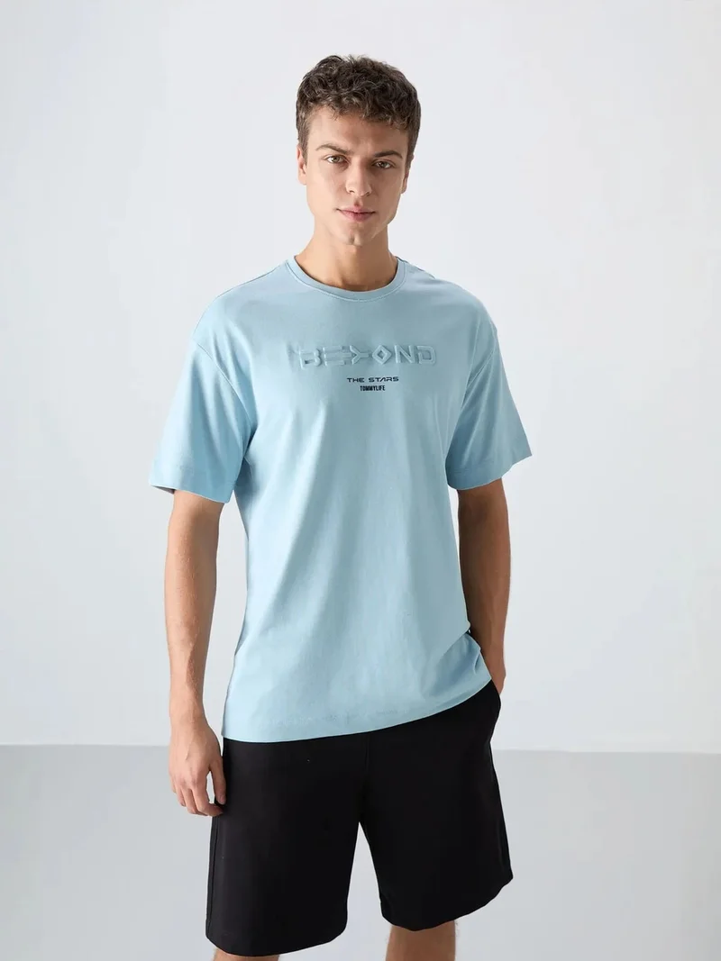TOMMYLIFE TOMMY Oversized Cotton-Polyester Logo T-Shirt