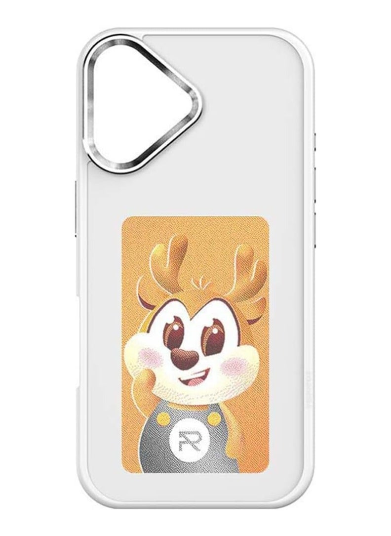 KyraTech iPhone 16 NFC E Ink Display Case with 3.5" Smart Screen - DIY Image Projection, Premium Frame, Velvet Interior, Shock-Resistant Anti-Slip Protection  - Image 2