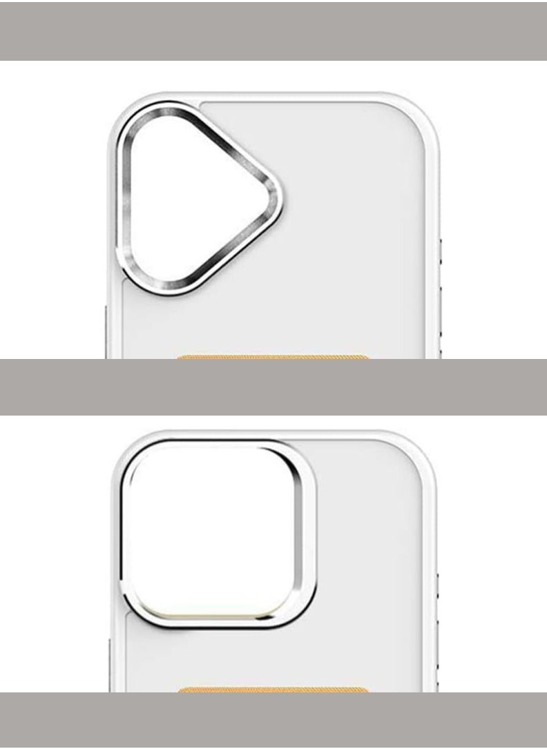 iPhone 16 NFC E Ink Display Case with 3.5" Smart Screen - DIY Image Projection, Premium Frame, Velvet Interior, Shock-Resistant Anti-Slip Protection