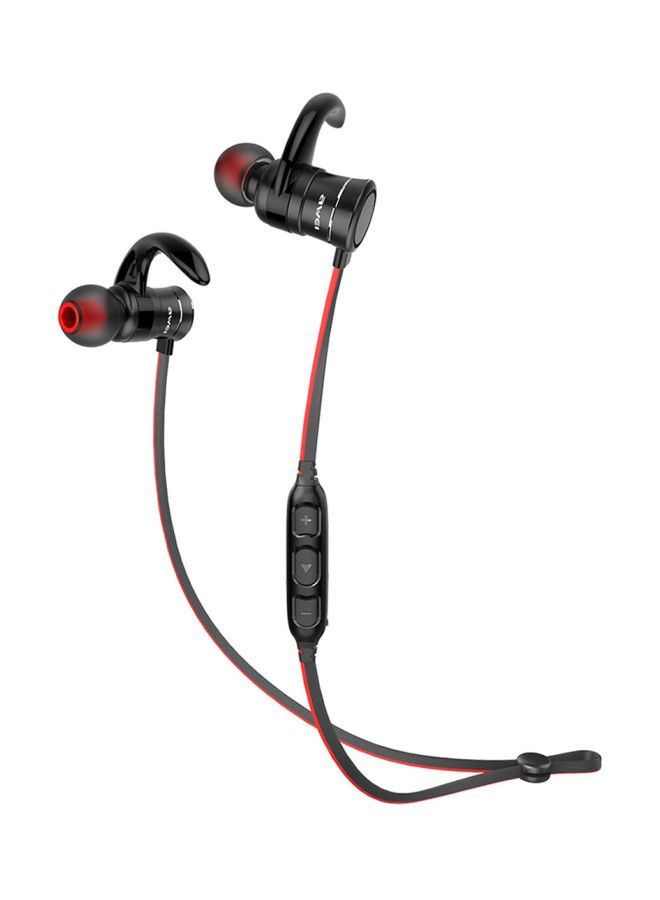 NIBEMINENT AK5 Bluetooth In-Ear Earphone With Mic Black/Red - Image 1