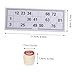 Veemoon Rustic Vintage Tombola Italian Game Set with Plastic Bingo Chips 190 for Custom DIY Boards - Image 4