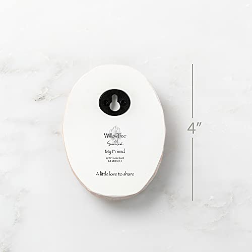 Willow Tree My Friend Plaque, Sculpted Hand-Painted bas Relief - Image 2