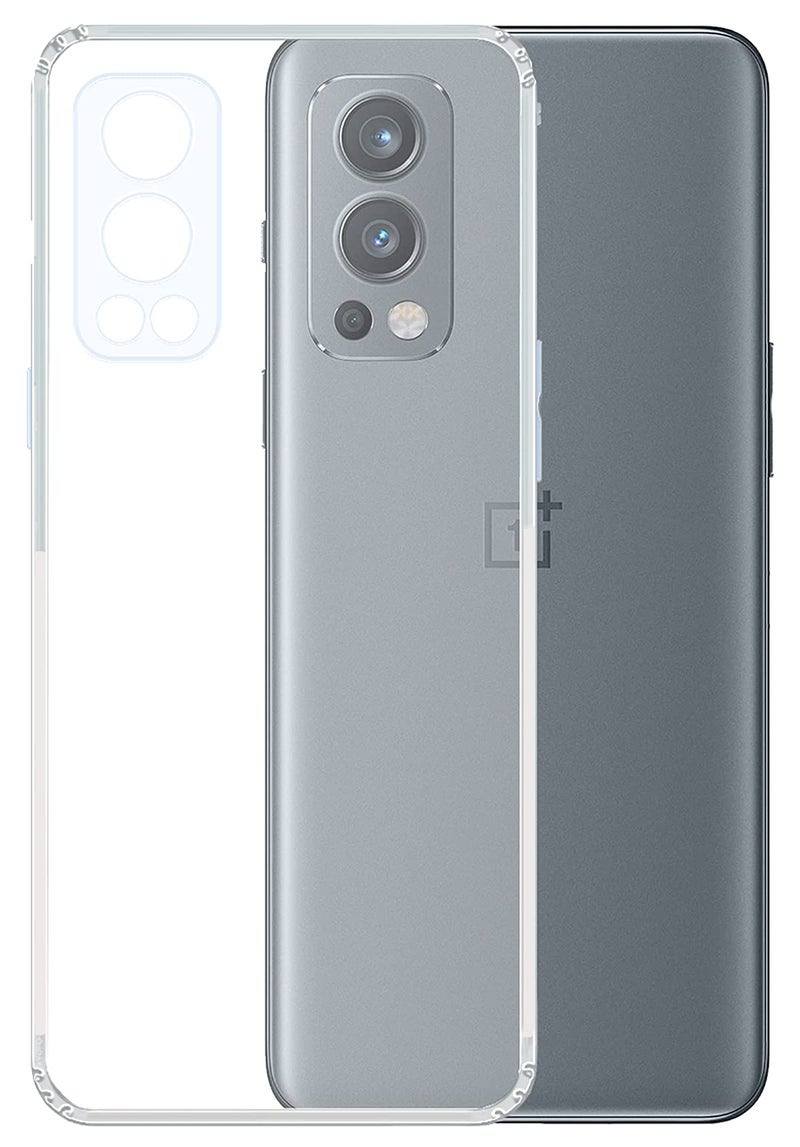YOFO Back Cover for OnePlus Nord 2 (5G) (Flexible|Silicone|Transparent|Camera Protection|DustPlug) - Image 5