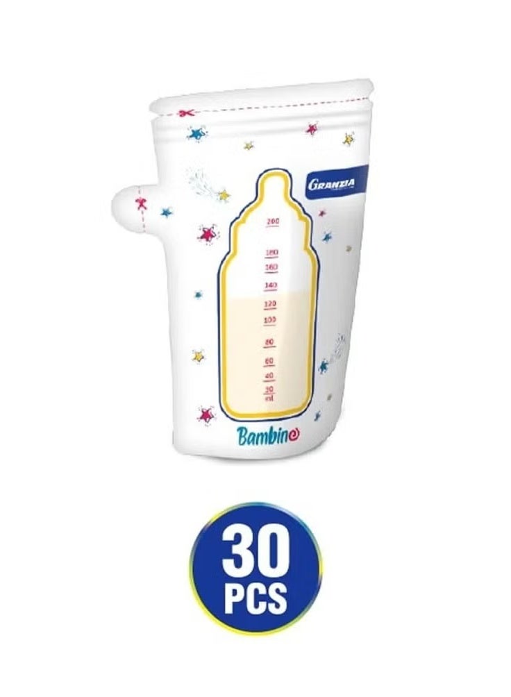 Granzia Breast milk Storage Bag 200 ml - Casalatte 30 pcs  - Image 3