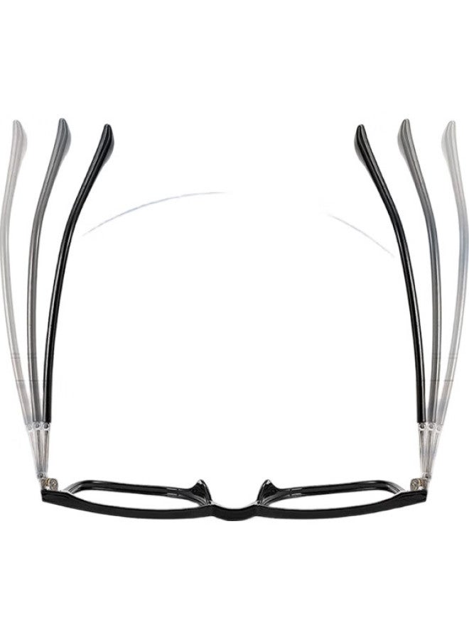 LOHO Reading Glasses For Men And Women, Anti-Blue Light, Full-Frame Business Glasses For Middle-Aged And Elderly, High-Definition Lenses For Presbyopia, 100 Degrees, Ages 40-49 - Image 2