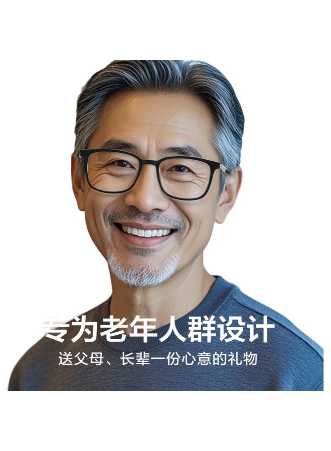 LOHO Reading Glasses For Men And Women, Anti-Blue Light, Full-Frame Business Glasses For Middle-Aged And Elderly, High-Definition Lenses For Presbyopia, 100 Degrees, Ages 40-49 - Image 3