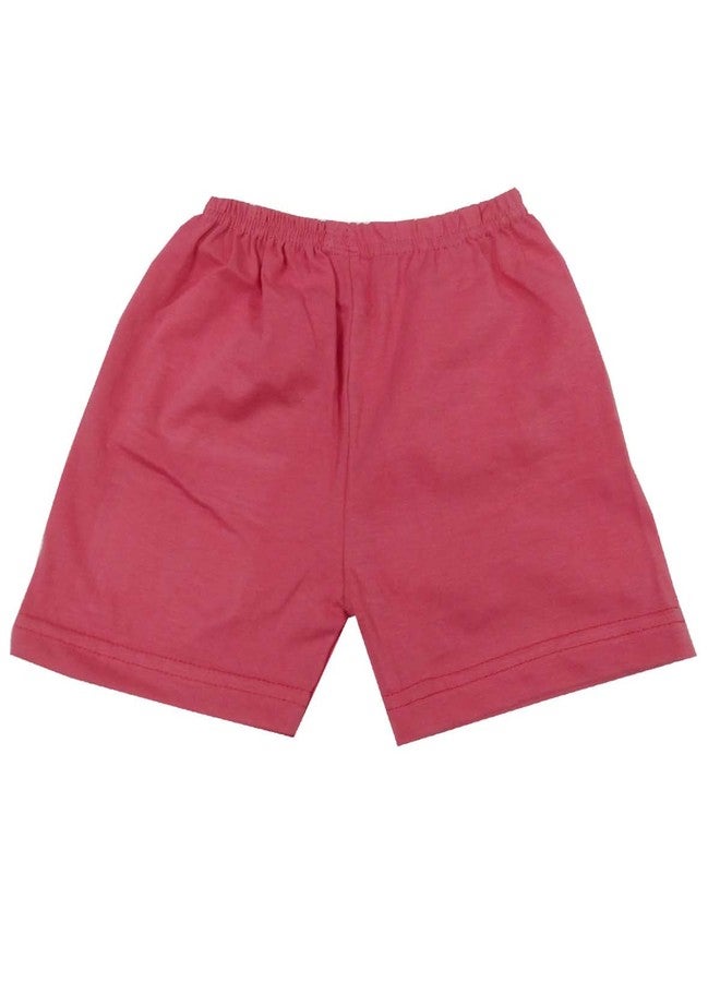 FLAX 100% Pure Cotton Regular Fit Casual Short with HD Stickers for Unisex, Multicolor-(Pack of 7) (2-3 Years) - Image 5