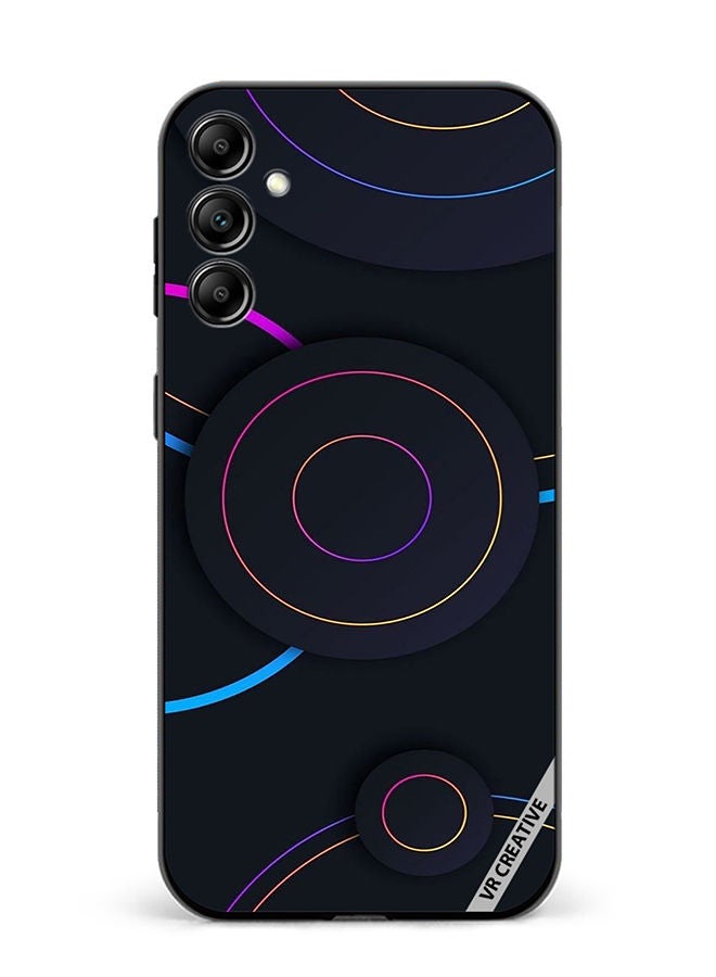 VR CREATIVE Protective Case Cover For Samsung Galaxy A14 5G/A14 Circles Dots Design Multicolour - Image 1