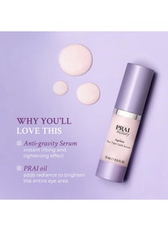 PRAI Beauty Ageless Eye Tight Uplift Serum, Anti-Aging and Hydrating Eye Serum, For Instantly Ageless Brow and Eyelid Area, 0.5 Oz  - Image 4