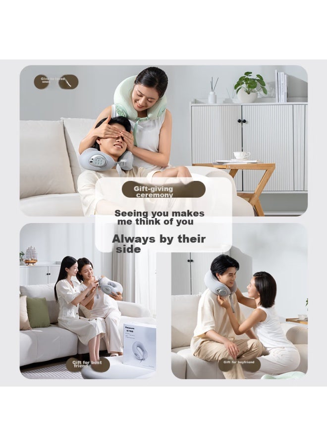 Panasonic U-shaped Neck Massager Pillow, Shoulder And Neck Massager, Leg And Waist Massager, Massage Pillow, Company Gift For Girlfriend, Annual Meeting, Birthday Present For Men And Women, Rad61 - Image 1