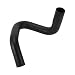 HEROFFIX 1 Pcs Radiator Coolant Hose for Toyota Corolla 20012009 Engine Coolant Water Outlet No1657221030 Black Rubber - Image 2