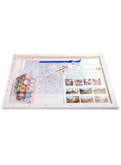 Generic LifeFull DIY Paint By Numbers For Adults Kids  Acrylic Wall Art For Home Office  Calming Relaxation Color By Number Activity Kit Paint by Numbers Canvas For Beginners  - Image 2