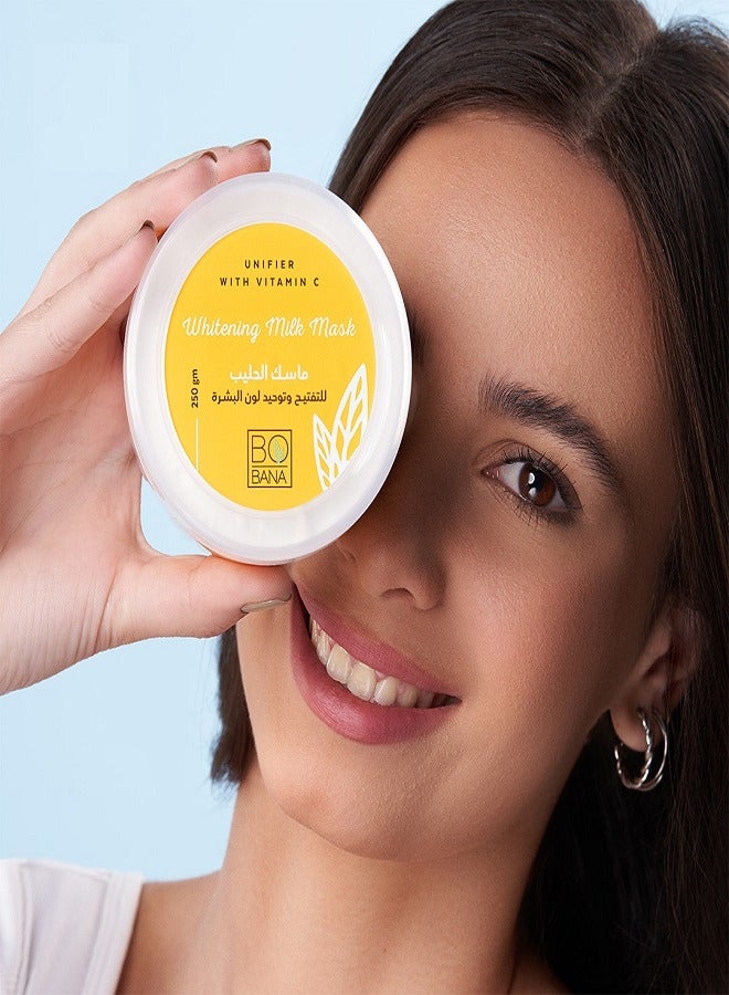 BOBANA Whitening Milk Face Mask Vitamin C 250gm  - Image 3