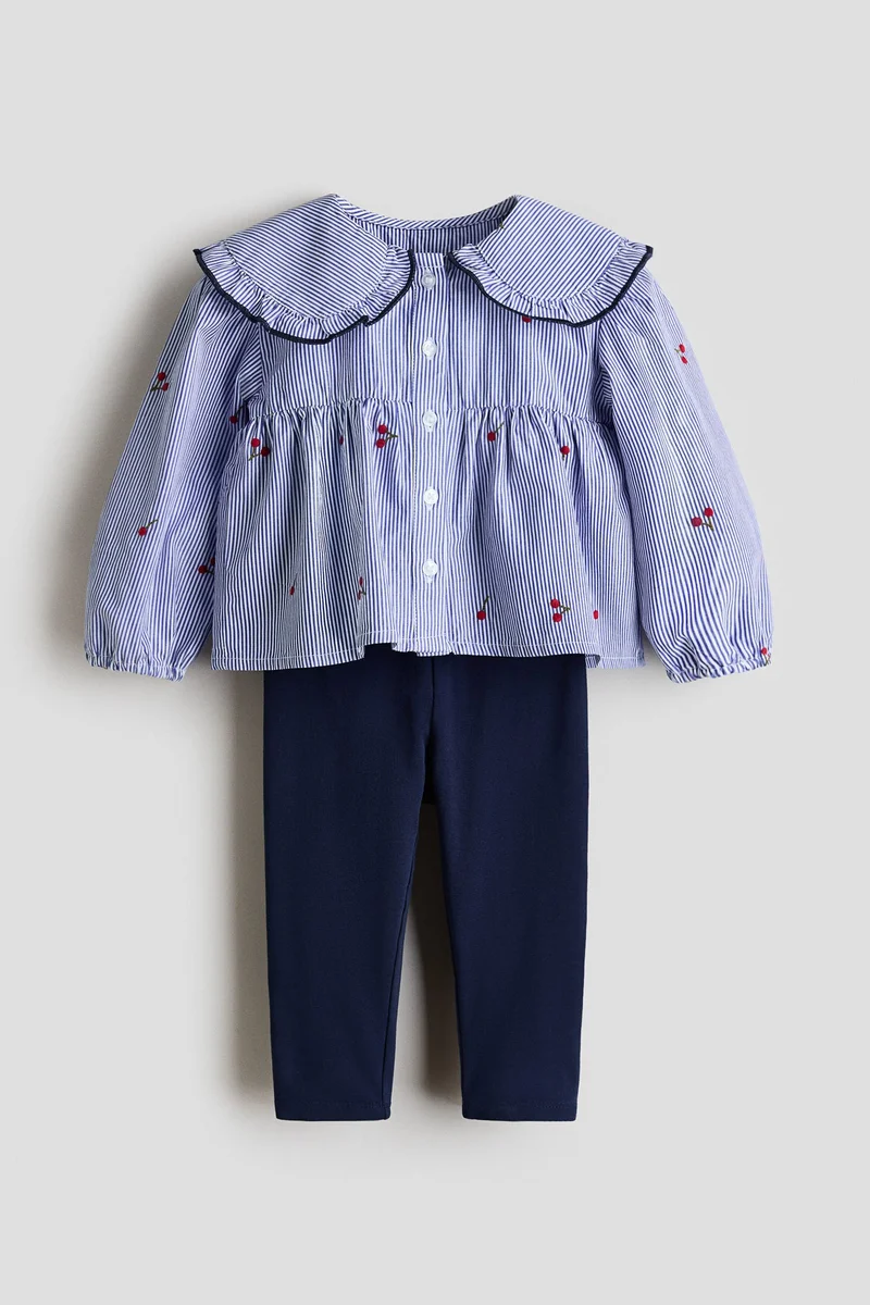 H&M 2-piece cotton set