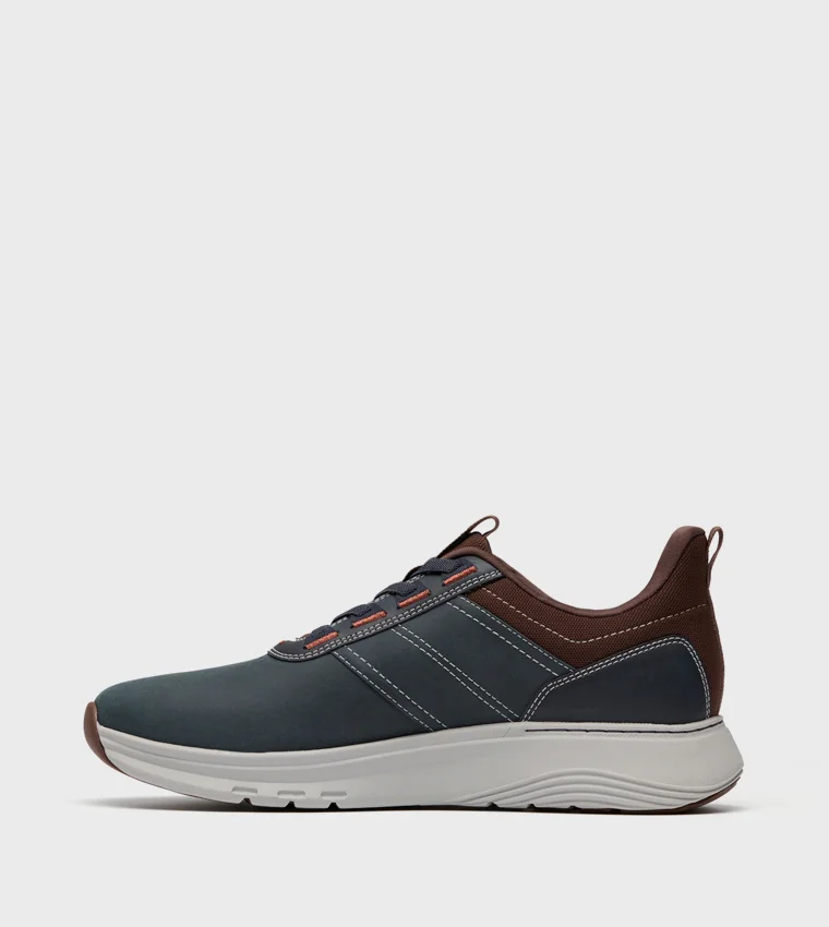كلاركس Motion Trek LX Navy Leather
