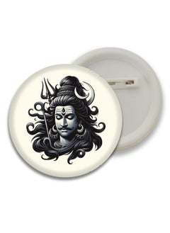 D2c D2C Har Har mahadev and om Badges Multicolor, 5+ Years, Set of 5pcs D3  - Image 5