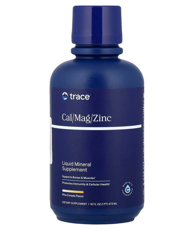 Liquid Mineral Supplement Cal/Mag/Zinc Pina Colada 16 fl oz (473 ml)