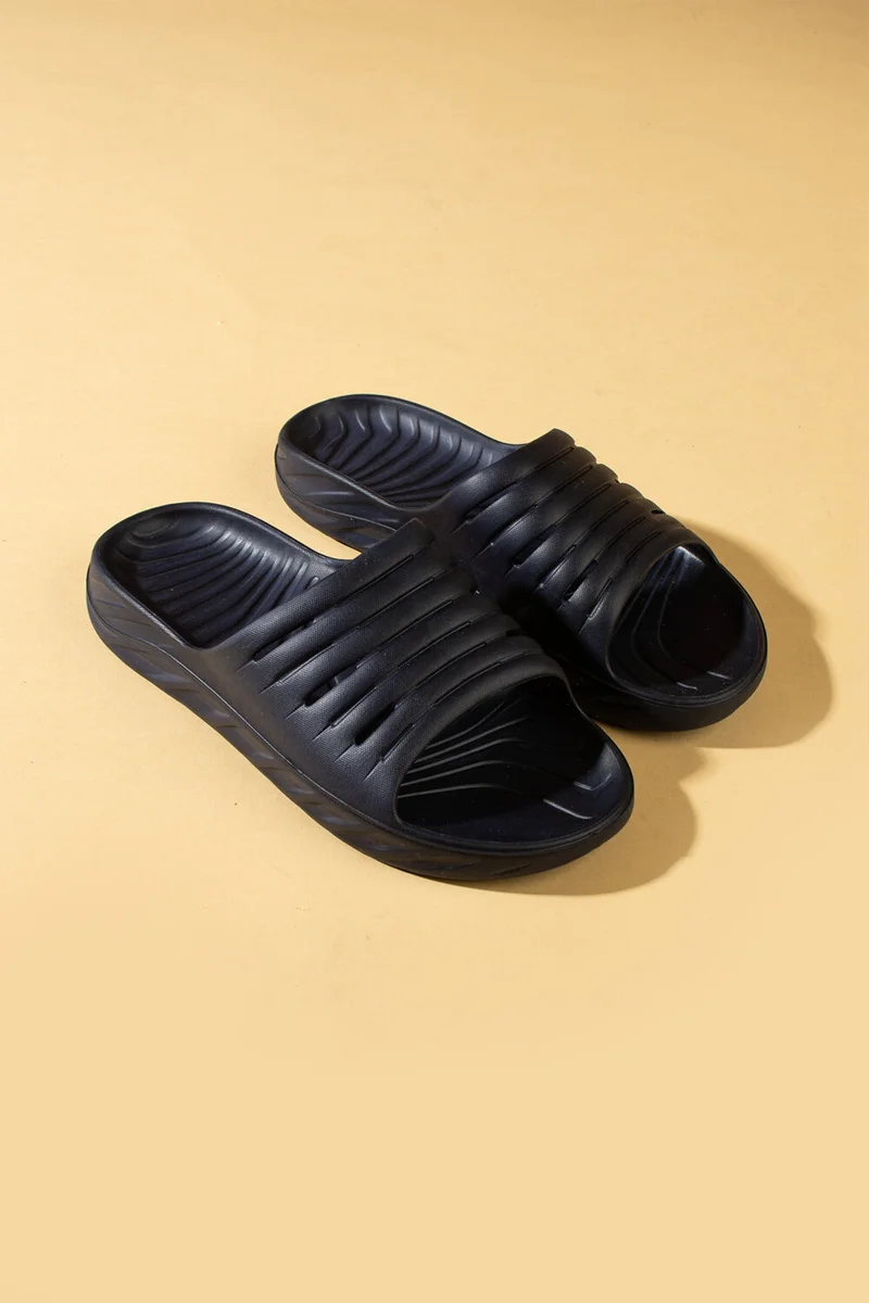 Pembe Potin Pink Potin Thick Band Eva Light Comfortable and Flexible Beach & Casual Men's Slippers EY24-110