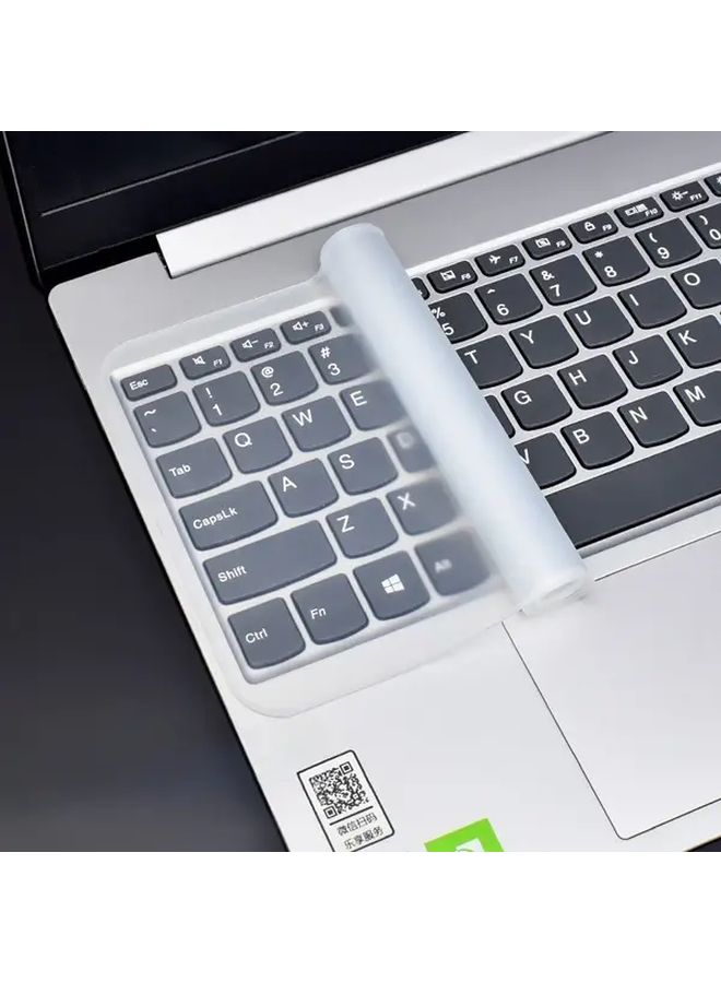 Blue 12in Laptop Keyboard Cover Waterproof Dust Proof Film for 14 15.6 Inch Keys - Image 5