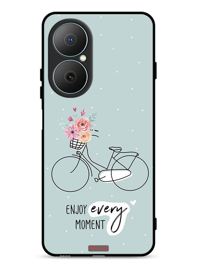 Tolwak Huawei Nova Y73 Protective Case Cover Enjoy Every Moment