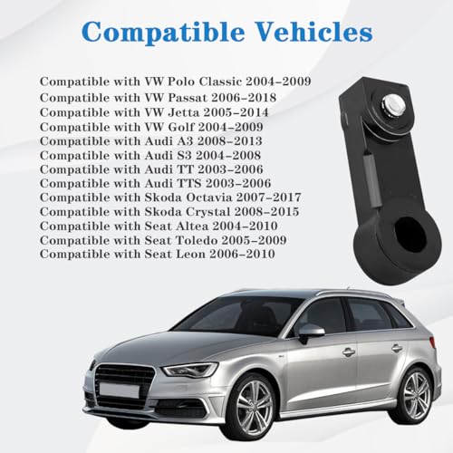 WUGANGATPS Automatic Transmission Shift Cable Connector Base Compatible with VW Polo Passat Jetta Golf A3 S3 TT TTS Skoda Octavia Seat Altea Toledo Leon Shift Cable Adapter Base Replacement for 09G321397A - Image 3