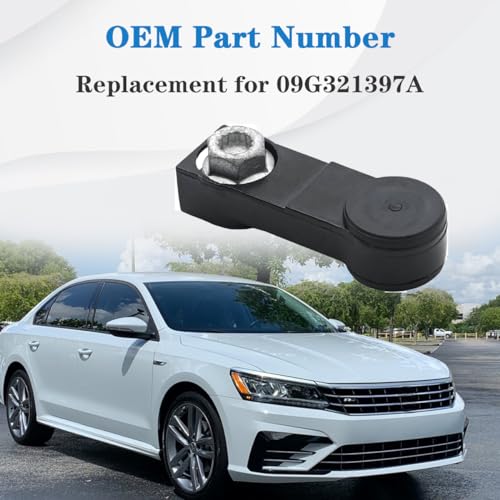 WUGANGATPS Automatic Transmission Shift Cable Connector Base Compatible with VW Polo Passat Jetta Golf A3 S3 TT TTS Skoda Octavia Seat Altea Toledo Leon Shift Cable Adapter Base Replacement for 09G321397A - Image 2
