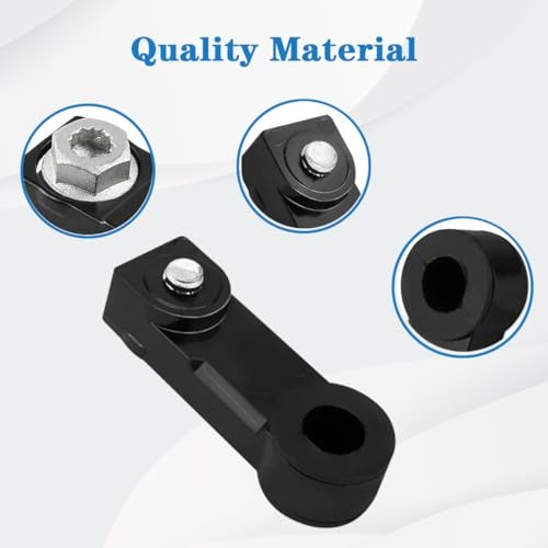 WUGANGATPS Automatic Transmission Shift Cable Connector Base Compatible with VW Polo Passat Jetta Golf A3 S3 TT TTS Skoda Octavia Seat Altea Toledo Leon Shift Cable Adapter Base Replacement for 09G321397A - Image 4
