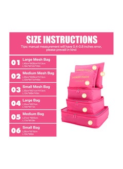 General 6-Piece Multi-Purpose Organizer Set with Laundry Pouch - Travel & Home Storage Solution  - Image 4