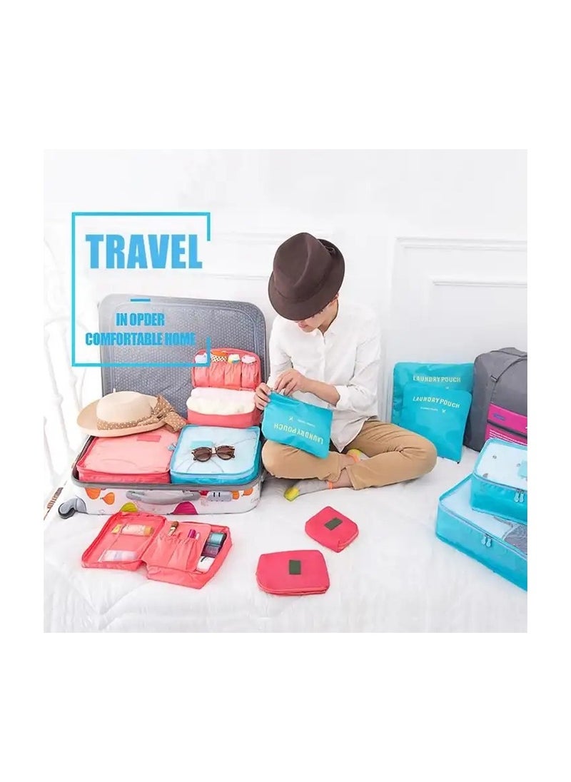 General - 6-Piece Multi-Purpose Organizer Set with Laundry Pouch - Travel & Home Storage Solution - Image 1