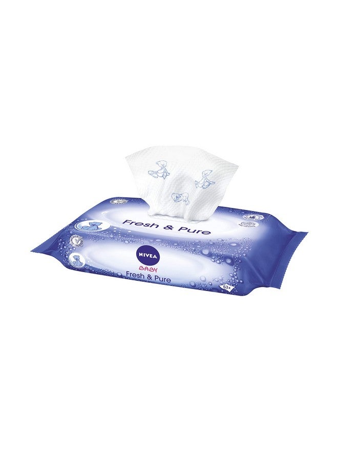 Nivea Baby Fresh & Pure Wet Wipes 63x - Image 4