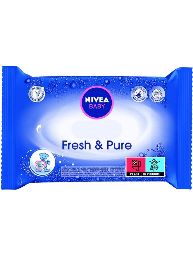 Nivea Baby Fresh & Pure Wet Wipes 63x - Image 1