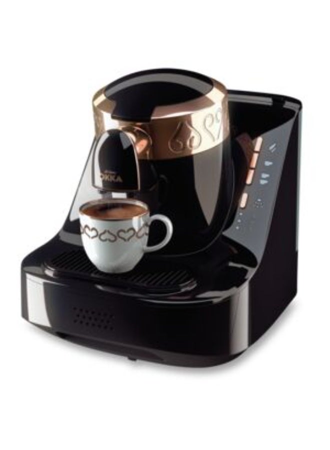 ارزوم اوكا ماكينة صنع القهوة التركية أرزوم أوكا 710 واط، لون أسود، سعة 1 لتر، OK001 BLK - Image 1