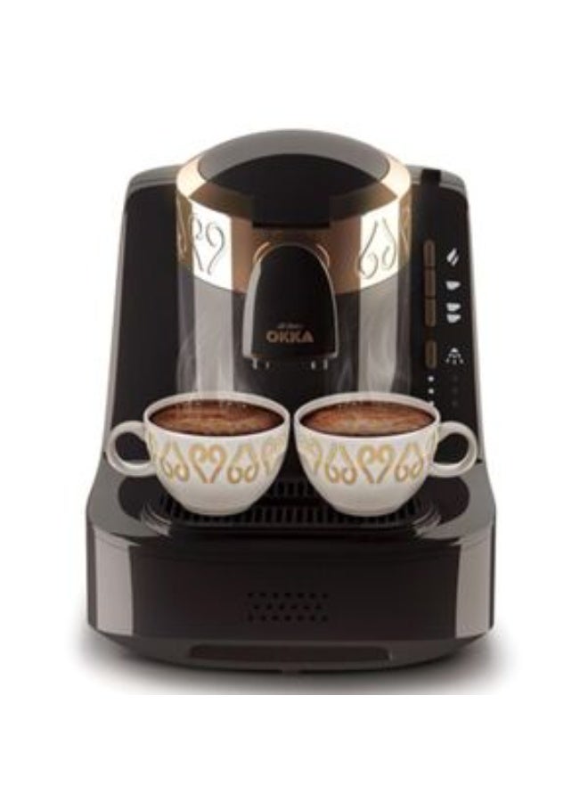 ارزوم اوكا ماكينة صنع القهوة التركية أرزوم أوكا 710 واط، لون أسود، سعة 1 لتر، OK001 BLK - Image 3