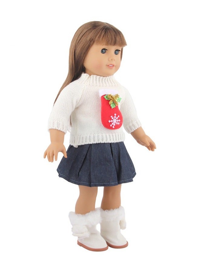 2-Piece  Doll Clothes Sweater Set 18inch  - Image 5
