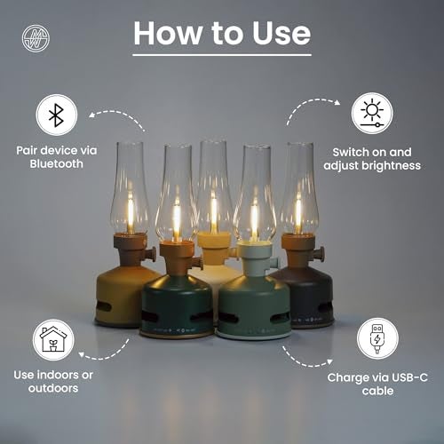 KOOKOO MoriMori Design lamp with Loudspeaker (Corn-Gold) - Image 3