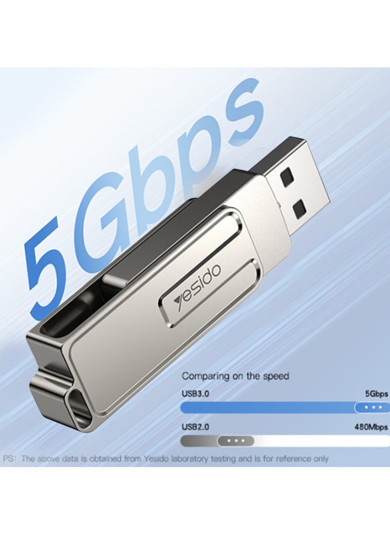 Yesido 64GB Flash Drive, Type-C Port, USB 3.0  - Image 3