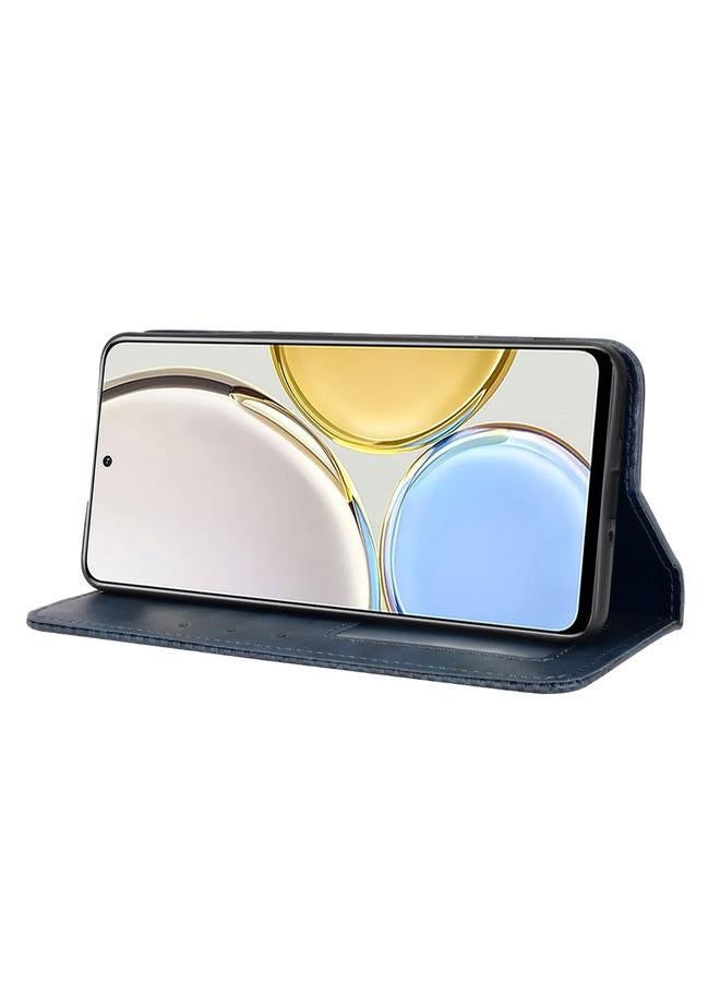 اس-توب جراب هاتف جلدي بتصميم حصان مجنون بتصميم مشبك مغناطيسي لهاتف Honor X9 5G / Magic4 Lite / X30 - Image 5