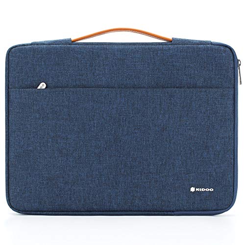 NIDOO 11.6 Inch Laptop Sleeve Case Briefcase Notebook Handbag for 12.9" iPad Pro 2018/13" MacBook Air 2018/13" MacBook Pro 2016-2018/12.3" Surface Pro 6/12" Samsung Galaxy Book2, Blue - Image 1