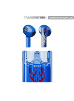 TRANSFORMERS Transformers TF-T08 TWS Wireless Headphones Bluetooth 5.3 Optimus Prime Blue Game Sports  - Image 1