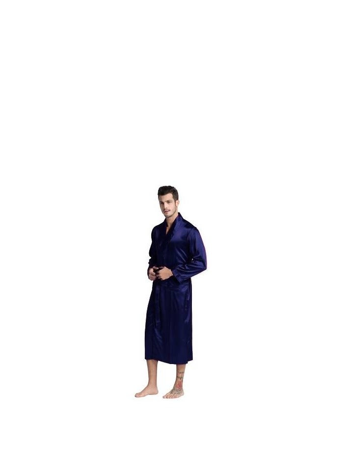 Men's satin robe