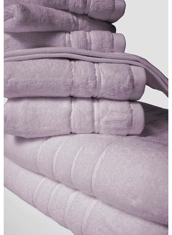 La'Marvel 2 Pieces Bath / Sheet / Pool Towel by La'Marvel, Lilac 600 GSM 100% Cotton Plux Towels  - Image 5