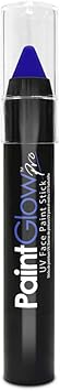 PaintGlow Neon UV Face Paint StickBody Crayon for the Face Body Glows brightly under UV lighting festival essentials face paint uv face paint neon face paint uv body paint UV Blue