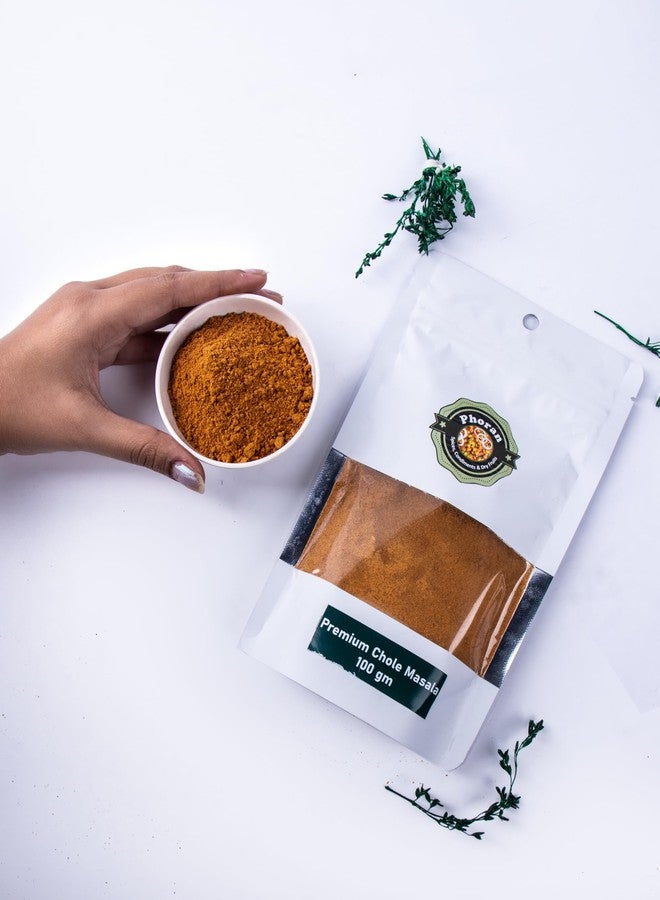 Phoran Chole Masala 100 gm l Tangy and Aromatic Flavor spice/Amritsari Chole Masala - Image 1