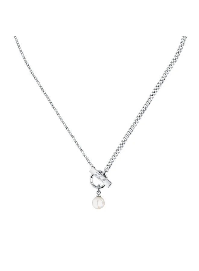 Karl Lagerfeld  Klayr05 Pearl Necklace for Women | Best Price UAE