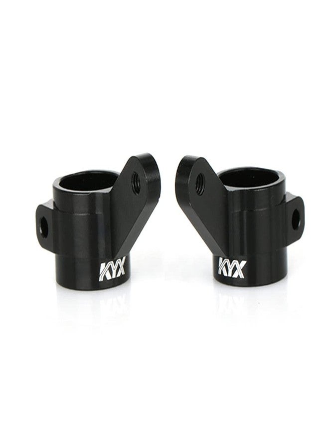 KYX Racing CNC Machined Aluminum Steering Blocks Left & Right Steering Knuckles Upgrades Parts Accessories for RC Crawler Car Traxxas 1/10 Drag Slash 1967 C10 - Image 1