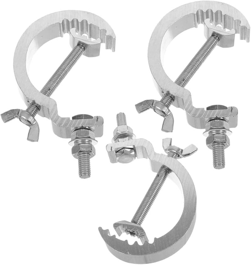 3pcs Aluminum Alloy Stage Light Hook Stand Barbecue Probe Filler Applicator Accessories - Image 2