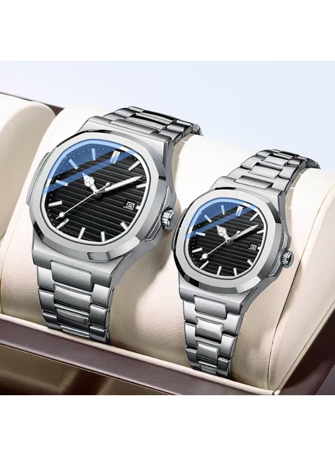 (شحن بدون صندوق) الزوجين الساعات زوج واحد