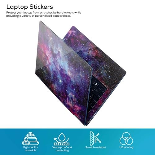 Inkykart DSGN 55 Full Body Laptop Skin Bubble-Free| Laminated| Removable| HD Quality Sticker for Laptops Upto 15.6 Inches Compatible with Hp/Dell/Acer/Lenovo/Asus etc. - Image 2