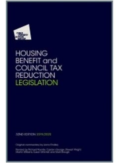 Housing Benefit and Council Tax Reduction Legislation: 2019/20 