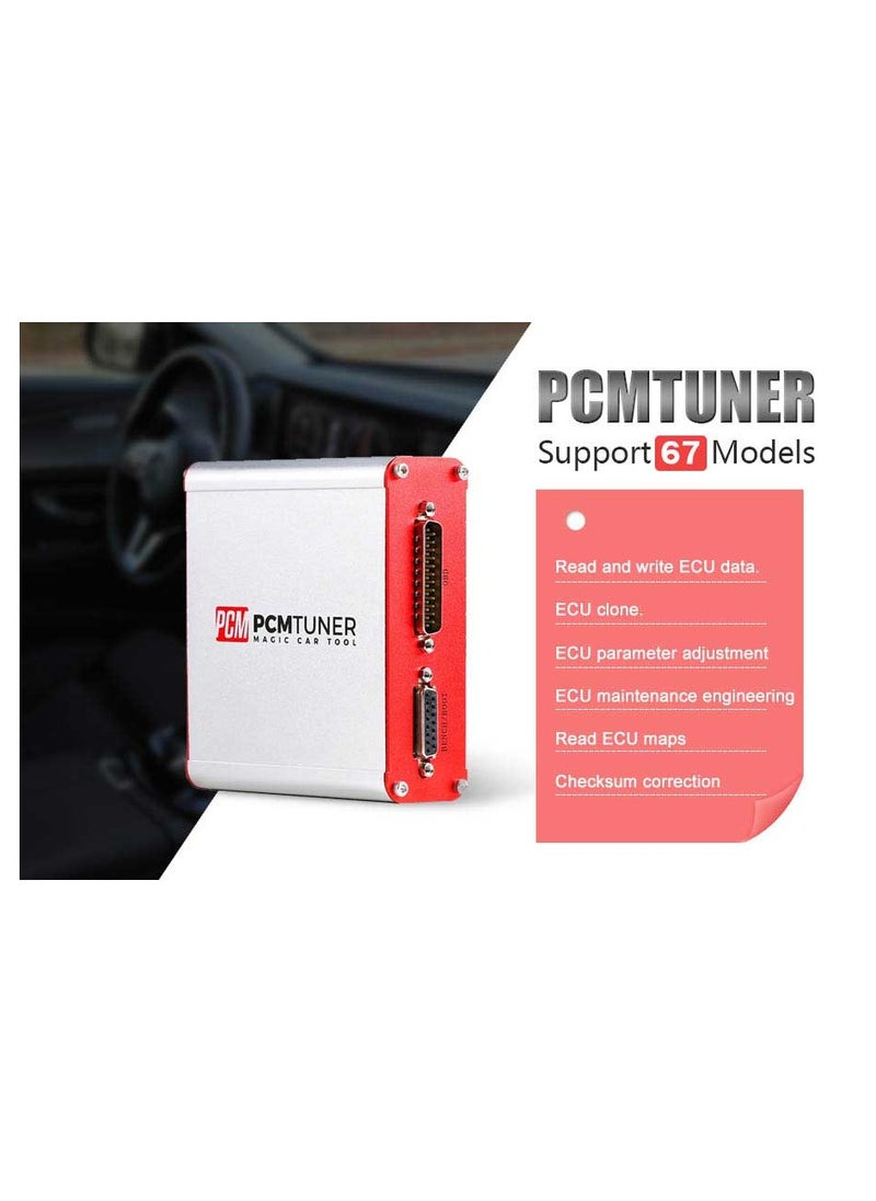 Generic - Automobile Ecm Tcm Programmer, Pcmtuner V1.27, 67 Ecu Software Modules Pinout Diagrams with Diagnosis 2 in 1 Install Support Technical Service - Image 1